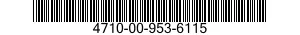 4710-00-953-6115  4710009536115 009536115