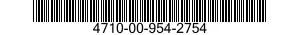 4710-00-954-2754  4710009542754 009542754