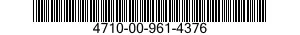 4710-00-961-4376  4710009614376 009614376