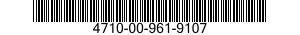4710-00-961-9107  4710009619107 009619107