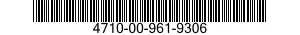 4710-00-961-9306  4710009619306 009619306