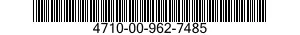 4710-00-962-7485  4710009627485 009627485