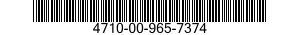 4710-00-965-7374  4710009657374 009657374