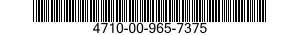 4710-00-965-7375  4710009657375 009657375