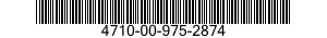4710-00-975-2874  4710009752874 009752874