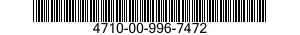 4710-00-996-7472  4710009967472 009967472