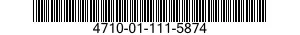 4710-01-111-5874  4710011115874 011115874