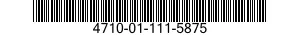 4710-01-111-5875  4710011115875 011115875