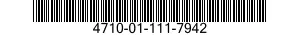 4710-01-111-7942  4710011117942 011117942
