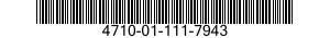 4710-01-111-7943  4710011117943 011117943