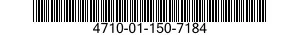 4710-01-150-7184  4710011507184 011507184