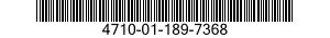 4710-01-189-7368 TUBE,METALLIC 4710011897368 011897368