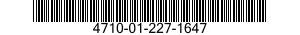 4710-01-227-1647  4710012271647 012271647