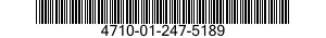4710-01-247-5189  4710012475189 012475189