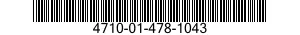 4710-01-478-1043 TUBE,METALLIC 4710014781043 014781043