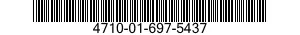 4710-01-697-5437 PIPE ASSEMBLY,METAL 4710016975437 016975437
