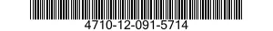 4710-12-091-5714  4710120915714 120915714