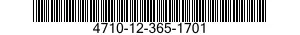4710-12-365-1701 TUBE,METALLIC 4710123651701 123651701