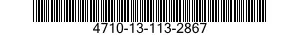 4710-13-113-2867 TUBE ASSEMBLY,METAL 4710131132867 131132867