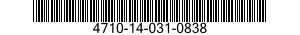4710-14-031-0838  4710140310838 140310838
