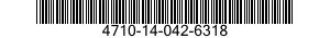 4710-14-042-6318  4710140426318 140426318