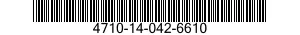 4710-14-042-6610  4710140426610 140426610