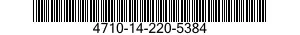 4710-14-220-5384  4710142205384 142205384