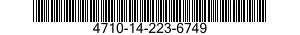 4710-14-223-6749  4710142236749 142236749