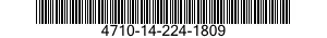 4710-14-224-1809  4710142241809 142241809