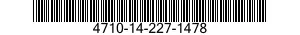 4710-14-227-1478  4710142271478 142271478