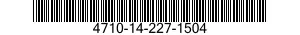 4710-14-227-1504  4710142271504 142271504