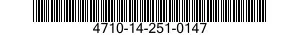 4710-14-251-0147  4710142510147 142510147