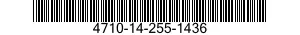 4710-14-255-1436  4710142551436 142551436