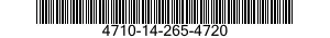 4710-14-265-4720  4710142654720 142654720