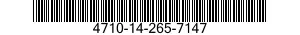 4710-14-265-7147 TUBE 4710142657147 142657147