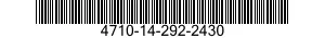 4710-14-292-2430  4710142922430 142922430