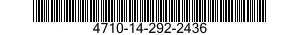 4710-14-292-2436  4710142922436 142922436