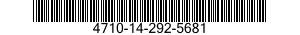 4710-14-292-5681  4710142925681 142925681