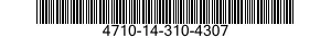 4710-14-310-4307  4710143104307 143104307