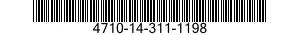 4710-14-311-1198  4710143111198 143111198