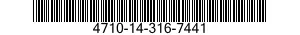 4710-14-316-7441  4710143167441 143167441