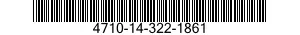 4710-14-322-1861  4710143221861 143221861