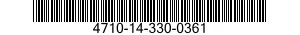 4710-14-330-0361  4710143300361 143300361