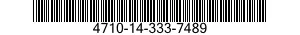 4710-14-333-7489  4710143337489 143337489