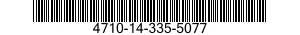4710-14-335-5077  4710143355077 143355077