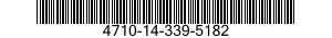 4710-14-339-5182  4710143395182 143395182