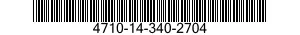 4710-14-340-2704  4710143402704 143402704