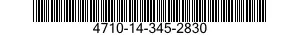4710-14-345-2830  4710143452830 143452830
