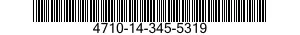 4710-14-345-5319  4710143455319 143455319