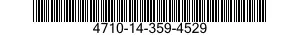4710-14-359-4529  4710143594529 143594529